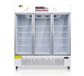Tủ đông đứng 3 cánh kính 1m8 Oucboll LD-1800F