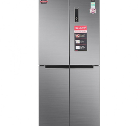 Tủ lạnh Sharp Inverter 362 Lít SJ-FX420V-SL - Hàng chính hãng