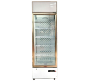 Tủ mát 1 cửa kính Lightcool LC-328F 328L Trắng - Hàng chính hãng