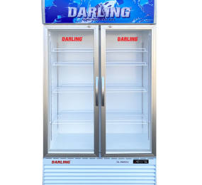 Tủ mát đứng 2 cánh Darling 830L DL-9000A2 - Hàng chính hãng