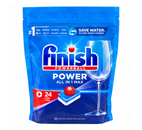 Viên rửa bát Finish Power All In One 24 viên