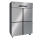 Tủ đông inox 4 cánh Oucboll BCD-1200DW - 870 lít - Hàng chính hãng