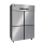Tủ đông mát 4 cánh inox Oucboll BCD-1200 - Hàng chính hãng