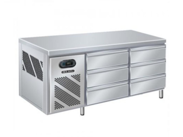 Bàn mát 3 tầng 6 ngăn kéo Berjaya BS6DR/C1850/3 - Hàng chính hãng