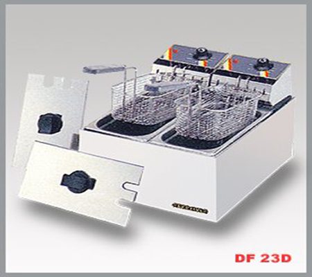 Bếp chiên nhúng điện đôi Berjaya DF23D - Hàng chính hãng