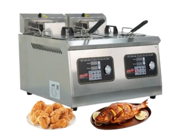 Bếp chiên nhúng điện đôi Newsun JDZL-2ST - Hàng chính hãng