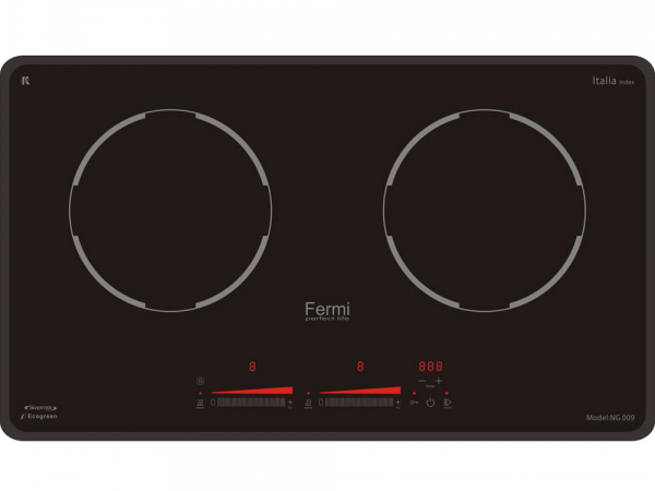Bếp điện từ đôi Fermi NG009 Platinum - Hàng chính hãng