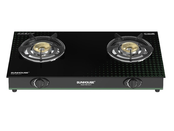 Bếp gas đôi dương kính Sunhouse SHB31022-V - Hàng chính hãng