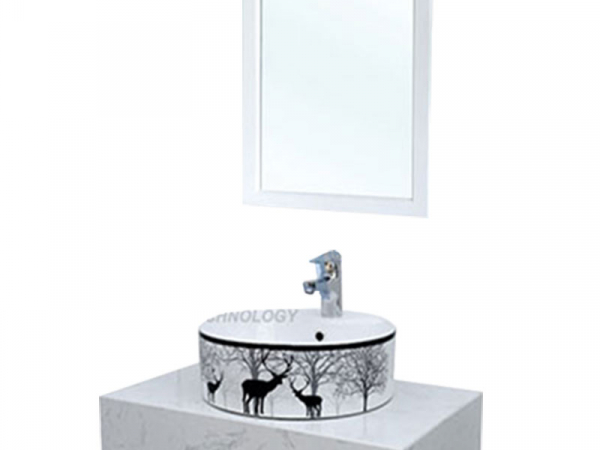 Bộ lavabo bàn đá Sarika BĐ-SR-04 - Hàng chính hãng