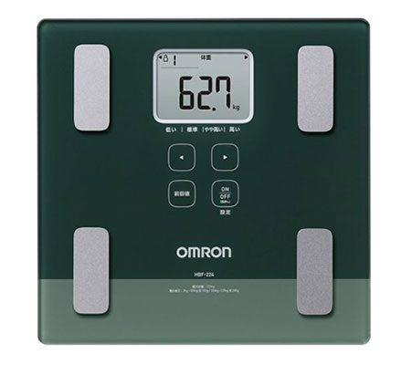Cân đo lượng mỡ cơ thể Omron HBF-224 - Hàng chính hãng