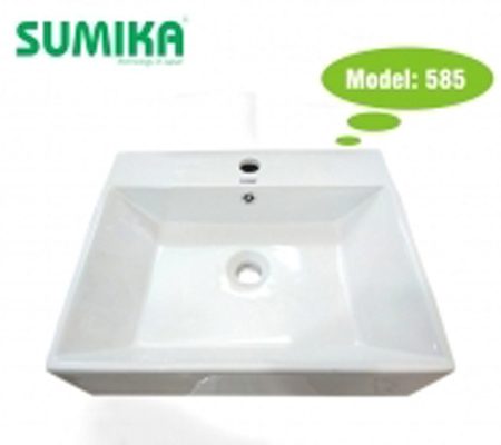 Chậu rửa mặt Lavabo SUMIKA 585 - Hàng chính hãng