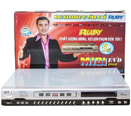 Đầu MIDI Karaoke 5 số Ruby MD 2082 - Hàng chính hãng