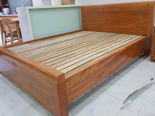 Giường gỗ đinh hương 1,6m x 2m  - Hàng chính hãng