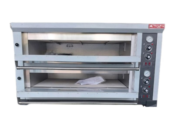 Lò nướng Pizza 2 tầng dùng điện Hongling PZE-402A - Hàng chính hãng