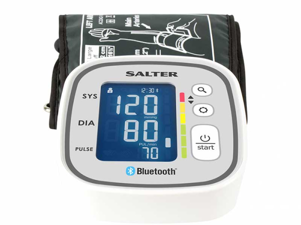 Máy đo huyết áp bắp tay điện tử kết nối Bluetooth Salter GB-BPA9301EU - Hàng chính hãng