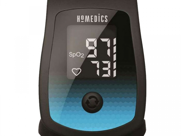 Máy đo nồng độ oxy máu SPO2 và nhịp tim HoMedics PX-130 - Hàng chính hãng