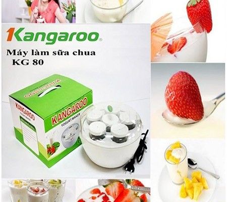 Máy làm sữa chua Kangaroo KG80 - Dung tích 1L - Hàng chính hãng