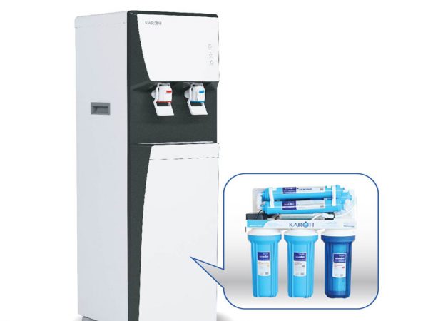 Máy lọc nước nóng lạnh Karofi HCV351-WH - Hàng chính hãng