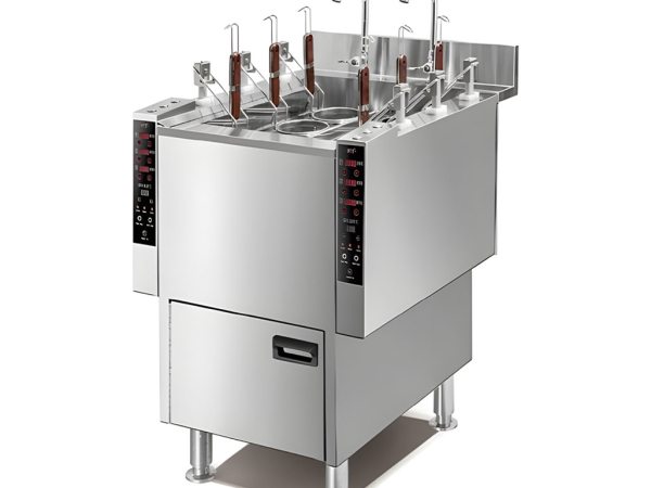 Máy nấu mì công nghiệp 6 giỏ H&C CM-Z6 9000W - Hàng chính hãng