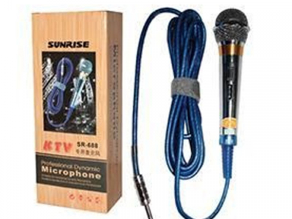 Micro karaoke có dây Sunrise SR-688 - Hàng chính hãng