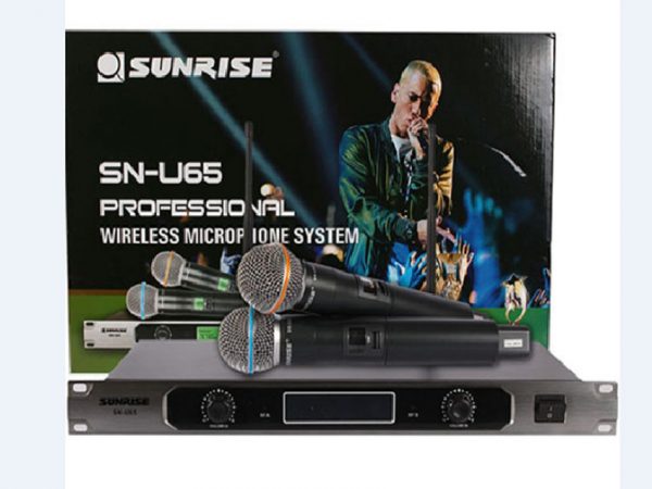 Micro không dây Sunrise SN-U65 - Hàng chính hãng