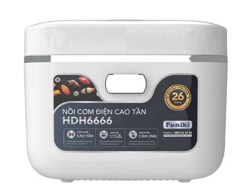 Nồi cơm điện cao tần Funiki HDH6666 - Hàng chính hãng