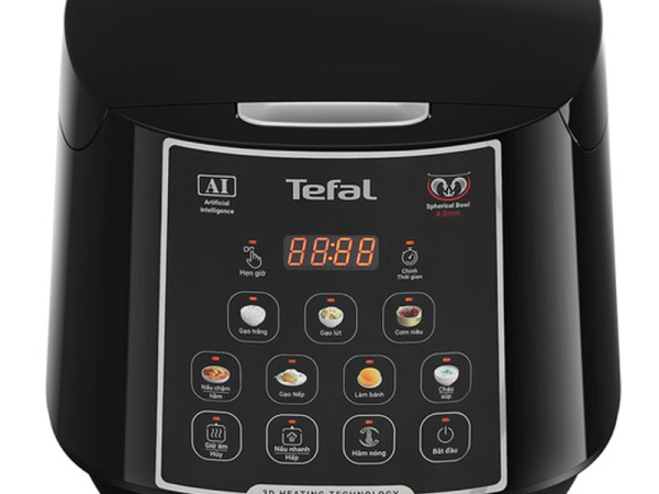 Nồi cơm điện tử Tefal 1.8 lít RK737868 - Hàng chính hãng