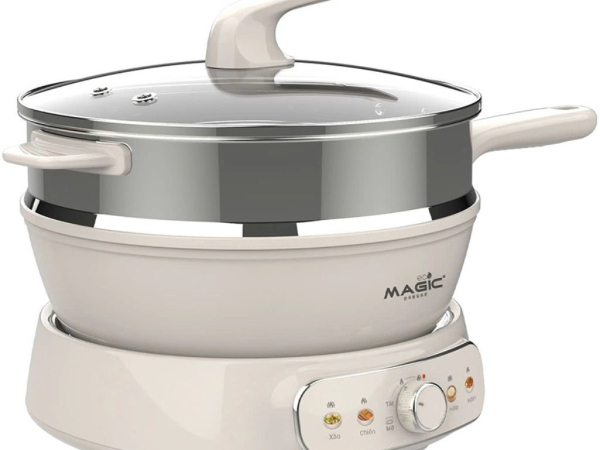 Nồi lẩu hấp hơi thủy nhiệt Magic Eco AC-284 - Hàng chính hãng