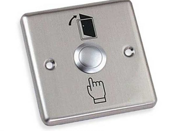Nút bấm mở cửa Luxury Exit Button Soyal ABK-801B - Hàng chính hãng