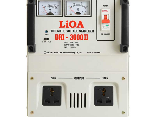 Ổn áp 1 pha LiOA DRI-3000II - Hàng chính hãng