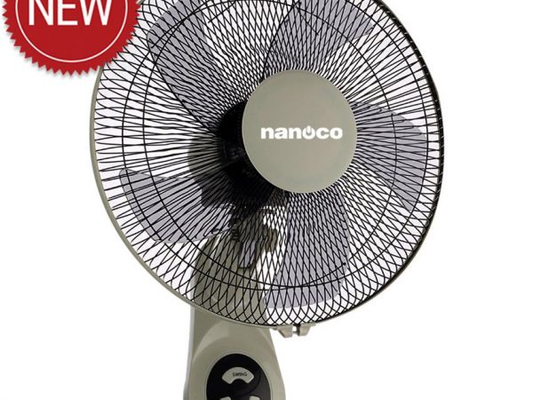 Quạt treo tường Nanoco NWF1605G-RC - Hàng chính hãng