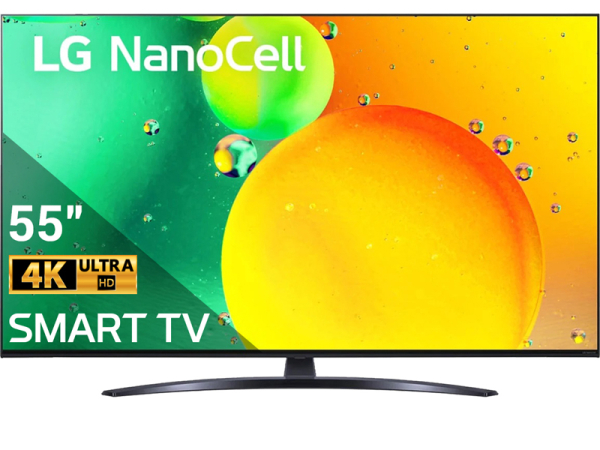 Smart Tivi NanoCell LG 55 Inch 55NANO76SQA - Hàng chính hãng