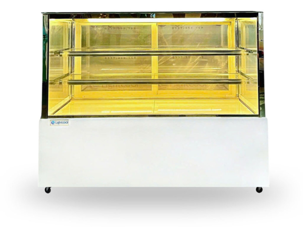 Tủ bánh 3 tầng kính vuông Lightcool DG-1200Z Sấy Kính 4 Mặt 1.2M  - Hàng chính hãng
