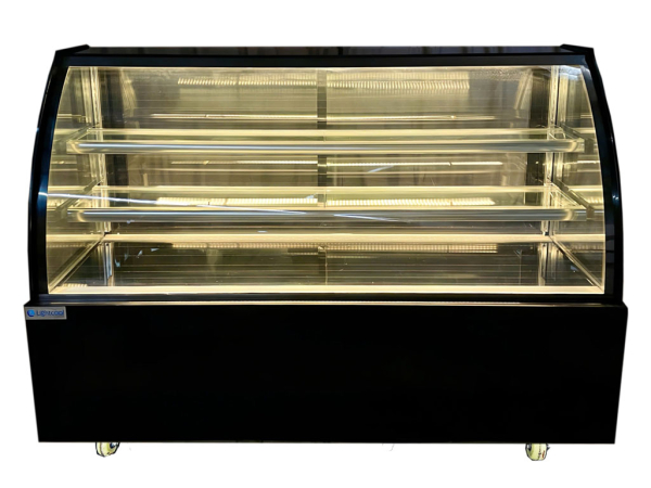 Tủ bánh kem kính cong 1.8m 3 tầng Lightcool DG-1800Z 680L - Hàng chính hãng