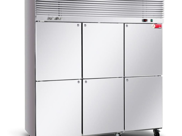 Tủ đông inox 6 cánh Turbo Gold TG-6DF - Hàng chính hãng