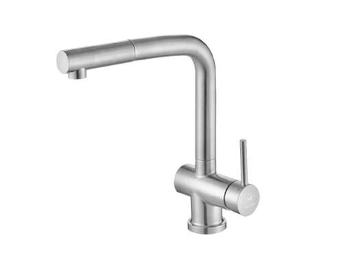 Vòi nóng lạnh dây rút inox Malloca K103-SS - Hàng chính hãng